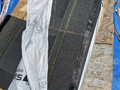 Architectural shingles. Black