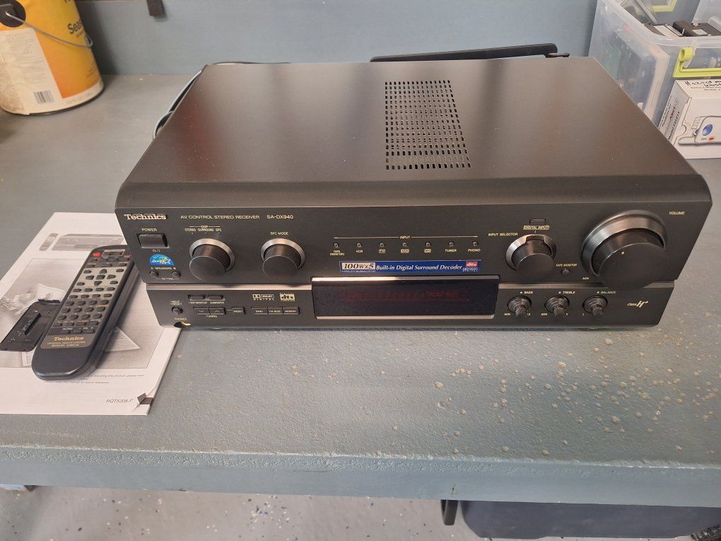 Technics AV control stereo receiver