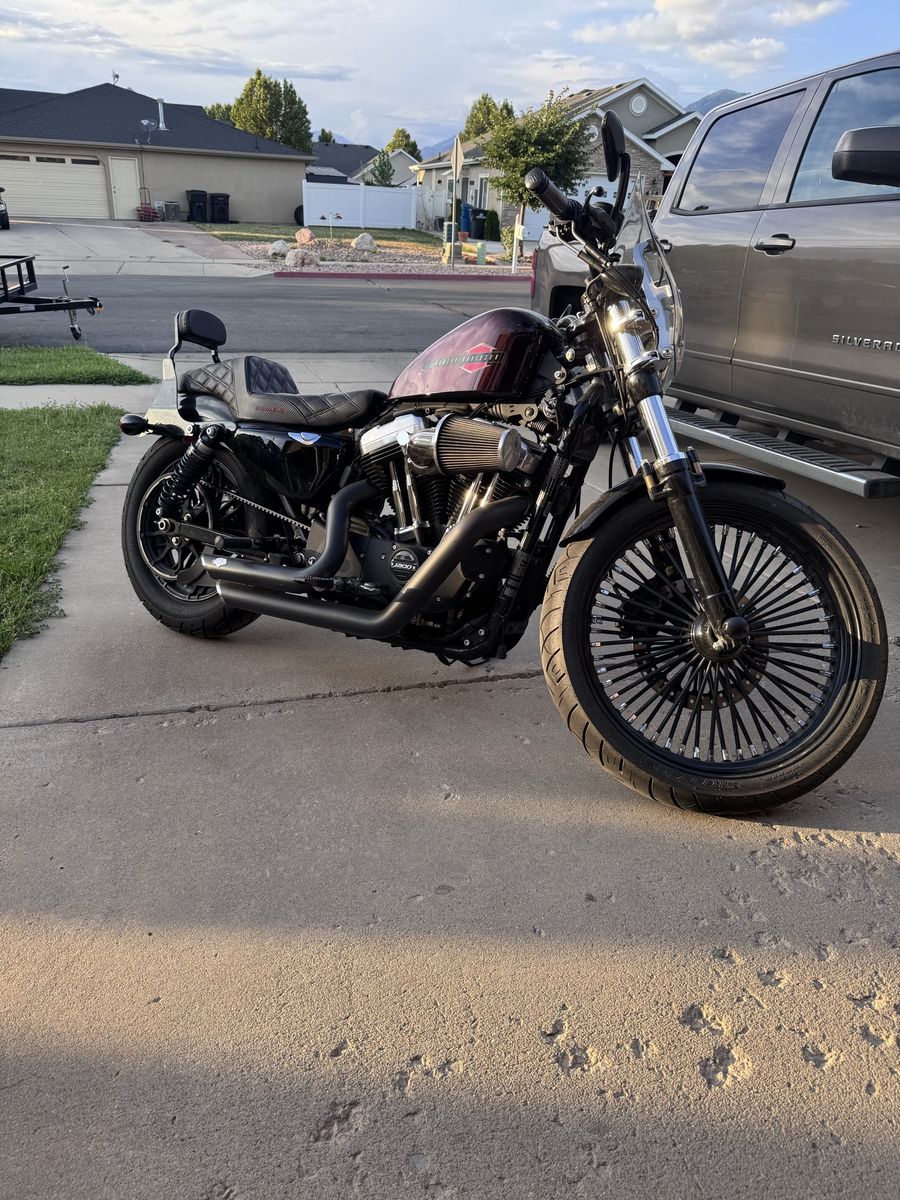 2021 Harley-Davidson XL1200X Forty-Eight: Vance & Hines, Screamin' Eagle, Saddleman Seat