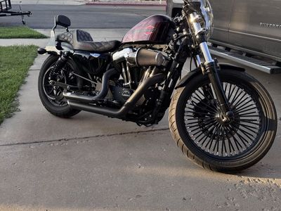 2021 Harley-Davidson XL1200X Forty-Eight: Vance & Hines, Screamin' Eagle, Saddleman Seat