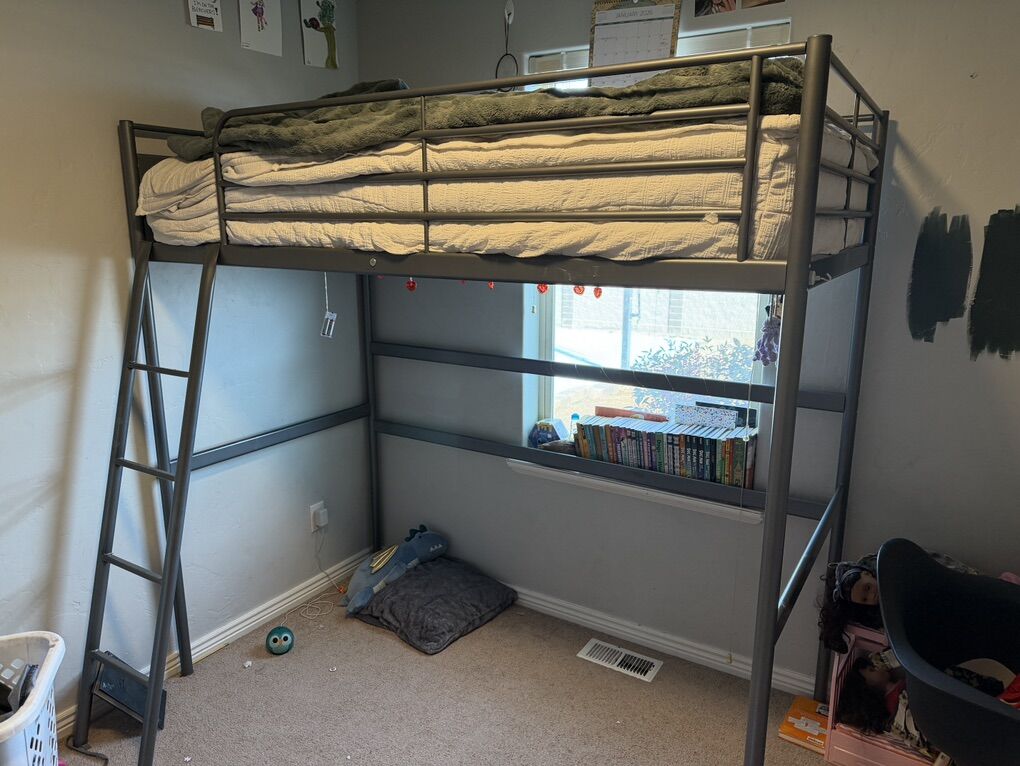 Metal Frame Loft Bed