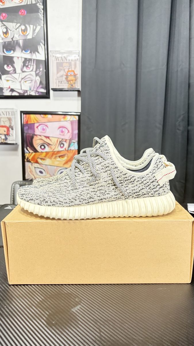 adidas Yeezy Boost 350 Turtle Dove Low Top Sneakers Men's Size 11 2015 Release