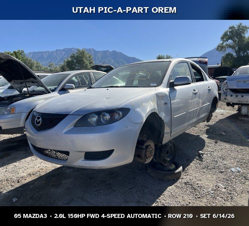 2005 Mazda Mazda3 Parts - UTPAP Orem