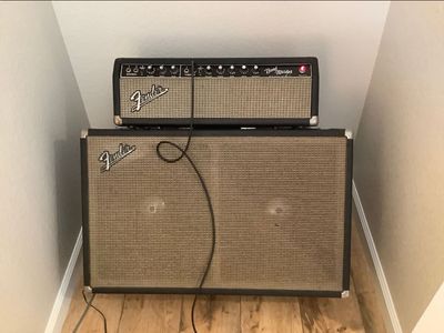 Fender Bandmaster 1965 Blackface Guitar Amp AB763