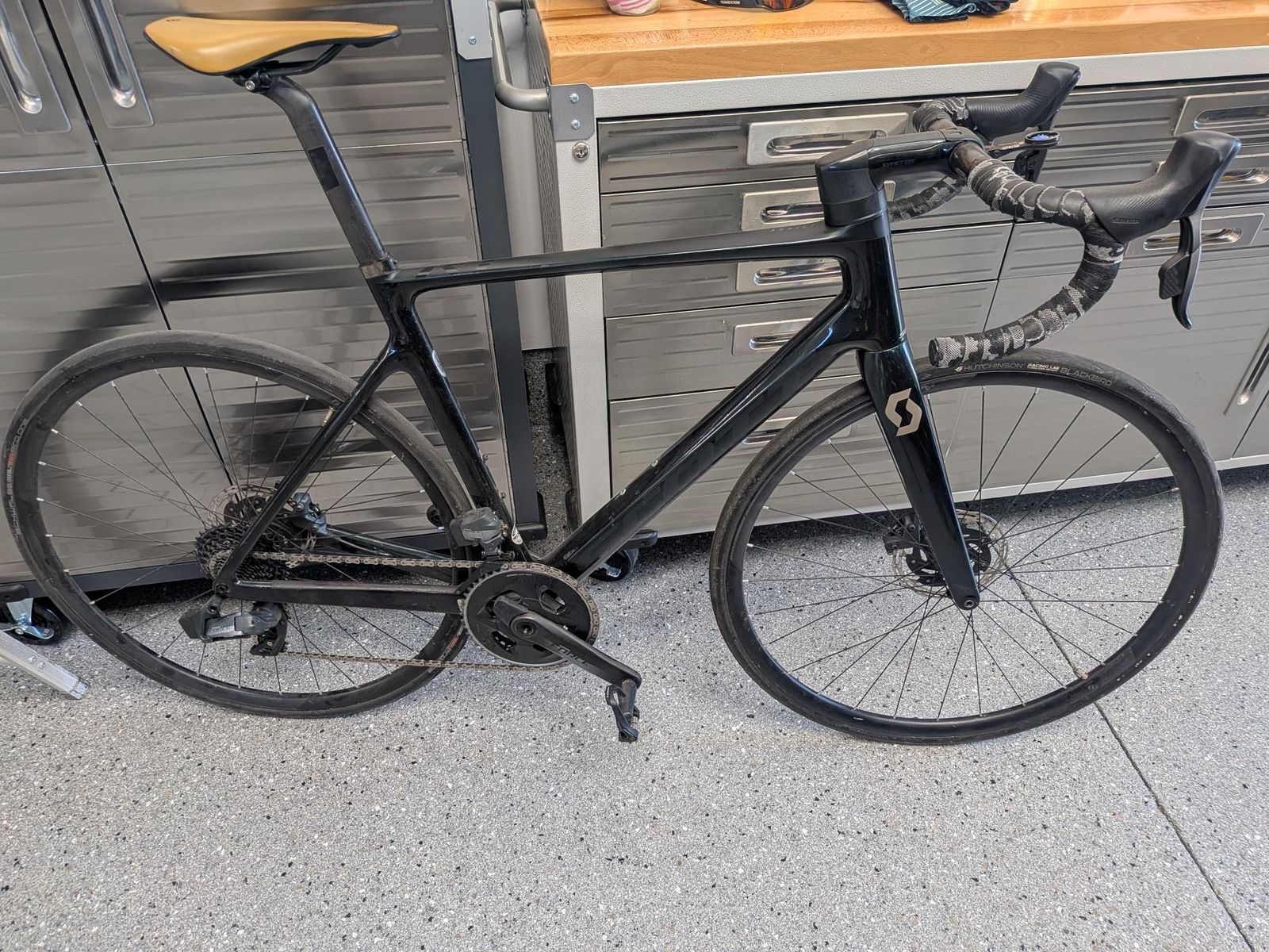 Scott Addict RC Carbon Road Bike Large with Power Meter