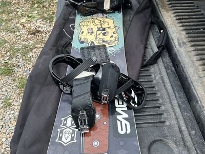 GNU Danny Kass Snowboard with Bindings and Bag