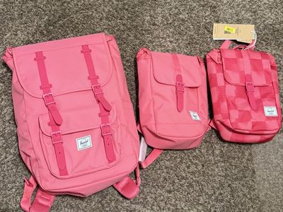 Three Herschel Backpacks and Crossbody Bags Set