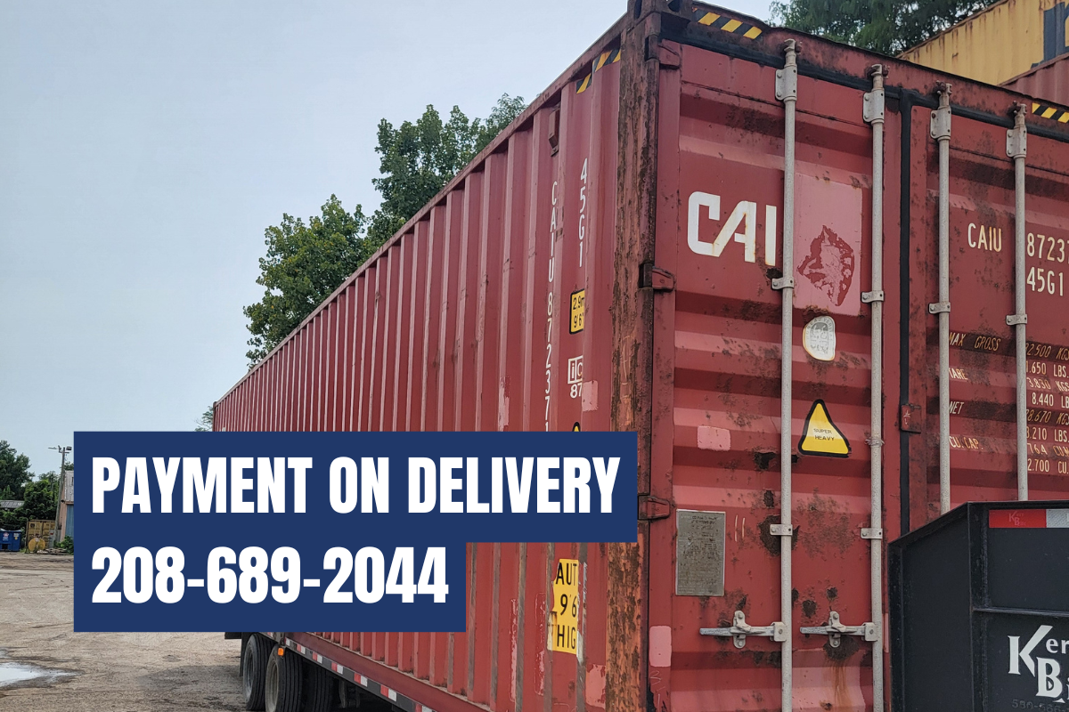 20' One Trip Shipping Container – Small Business Storage – Available Today