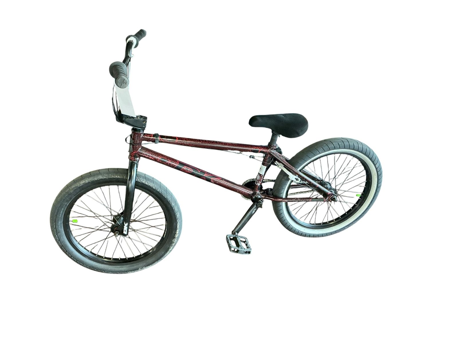 DK Helio BMX Freestyle Bike - Red Crackle Finish e75012940