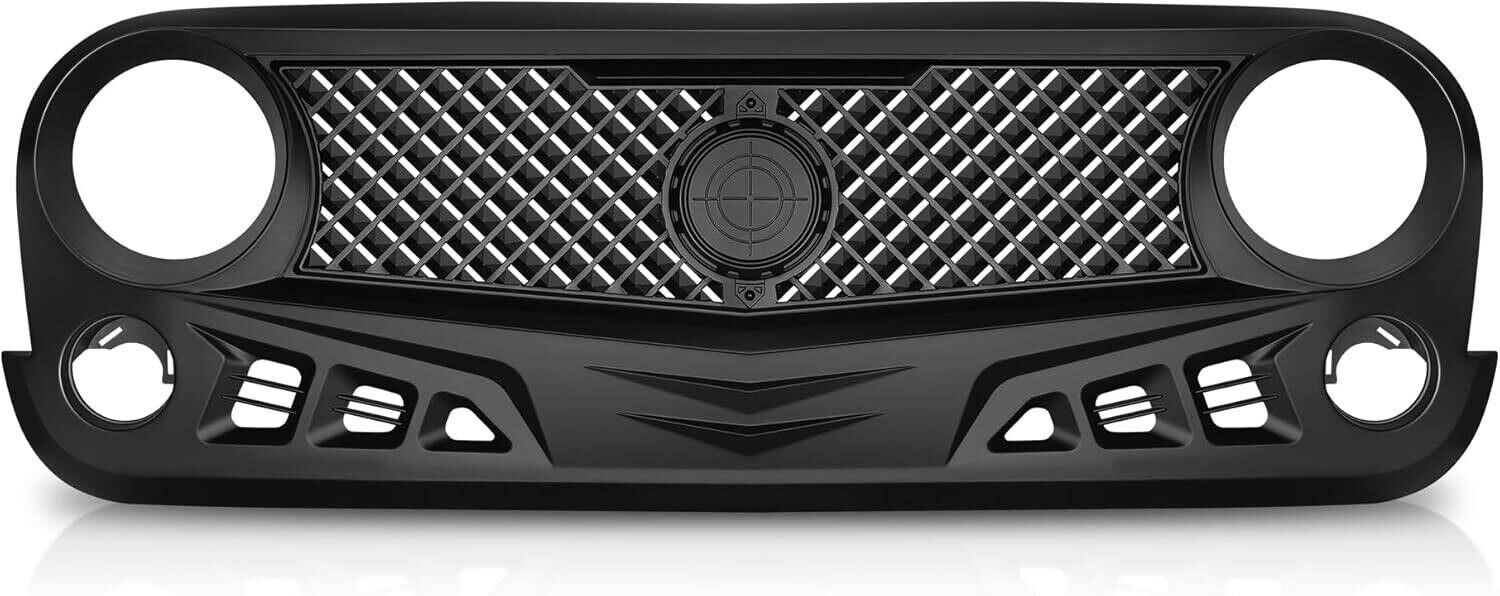 314 - *Front Grill for 2007-2018 Jeep Wrangler JK