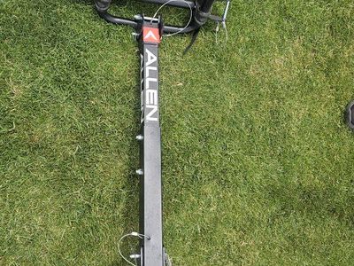 Allen Deluxe 2-Bike Hitch Mount Rack - Black, Universal Fit, Easy Install
