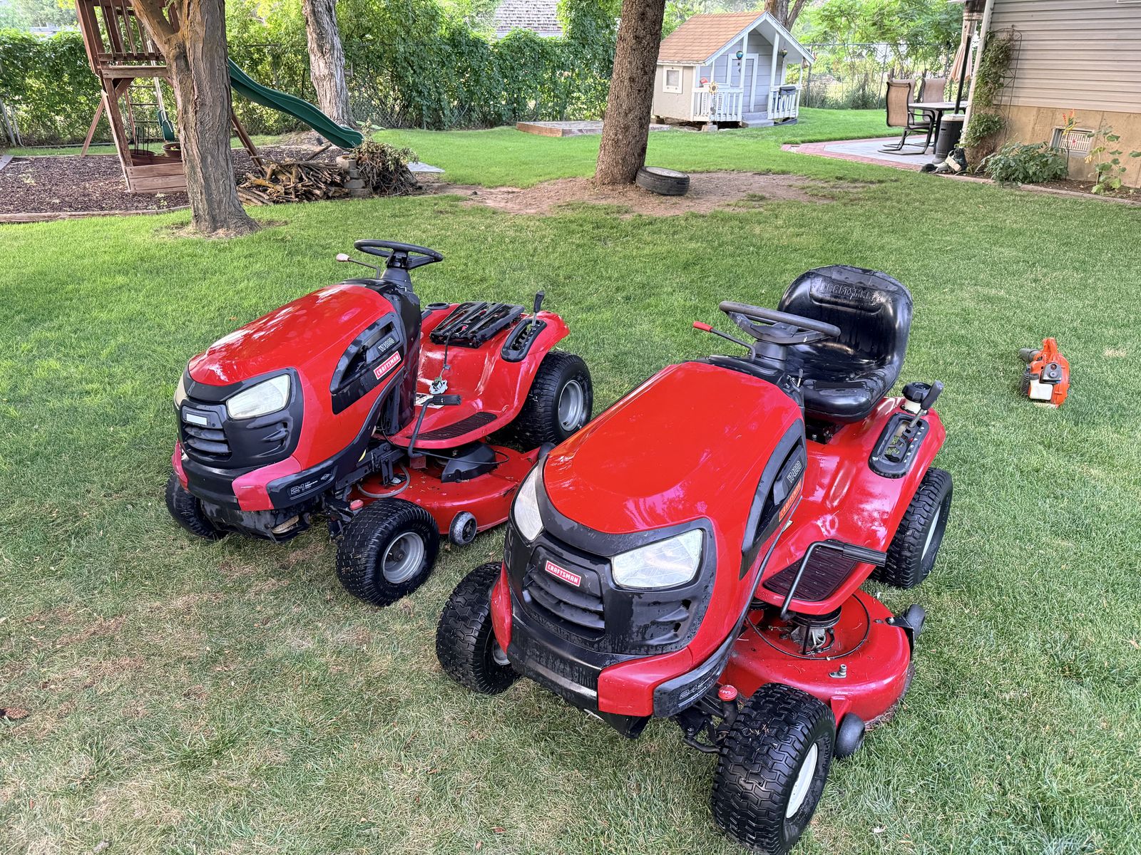 2 Craftsman Riding Lawn Mower