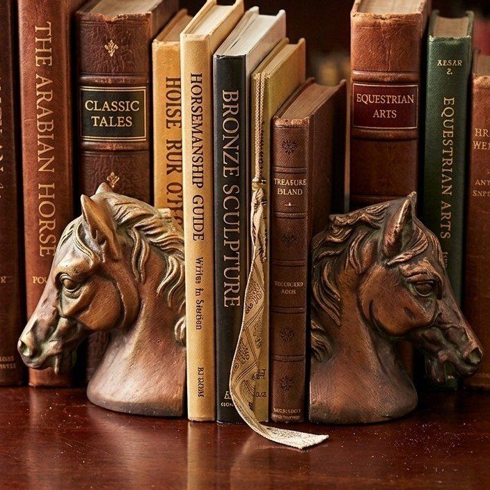 Horse | Mustang Bookends
