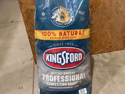 large bag of Kingsford charcoal $10
