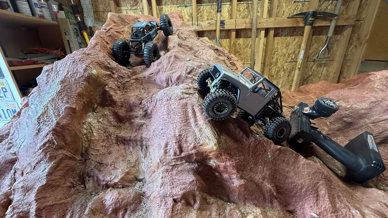 Custom RC Rock Crawler Course/Diorama - Large Scale Mountain Landscape for Remote Control Cars