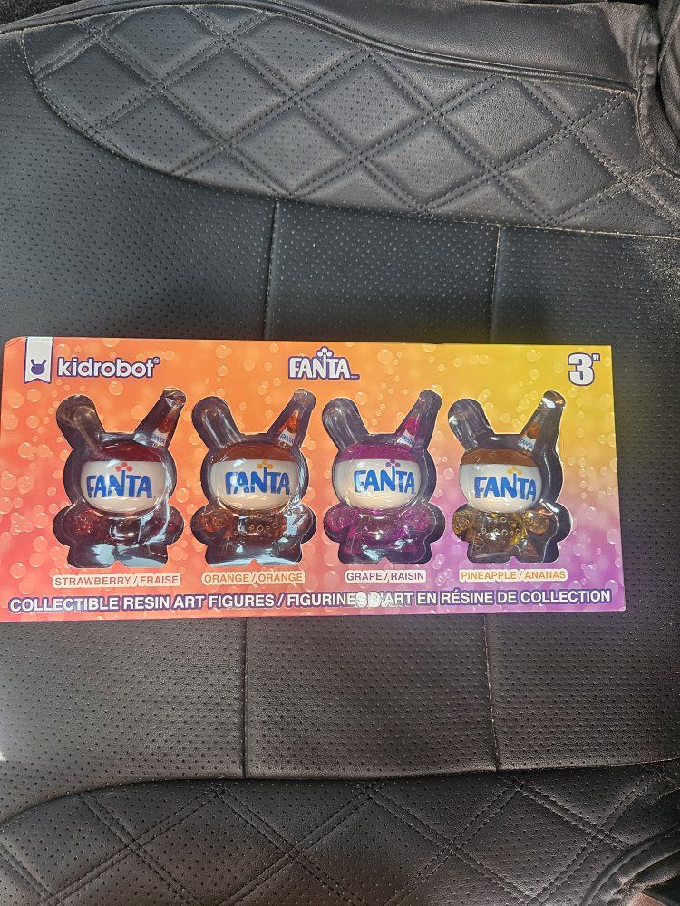 Kidrobot x Fanta Dunny 3" Vinyl Figure Blind Box Sealed