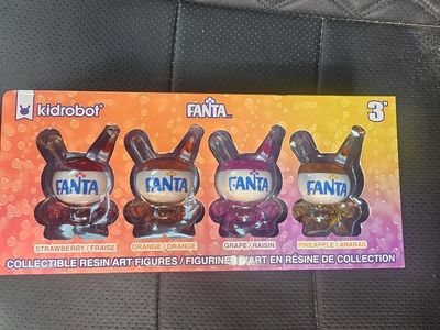 Kidrobot x Fanta Dunny 3" Vinyl Figure Blind Box Sealed