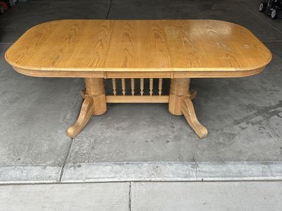 Solid Wood Dining Table – 77”