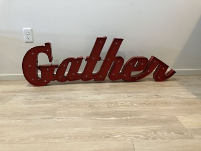 Gather sign