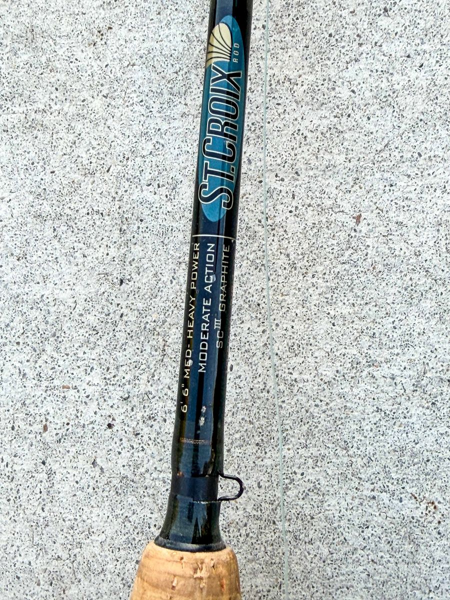St Croix Avid AC66MHM 6'6 and Quantum Energy E650PT