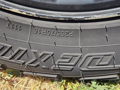 Set of 265/70/R16