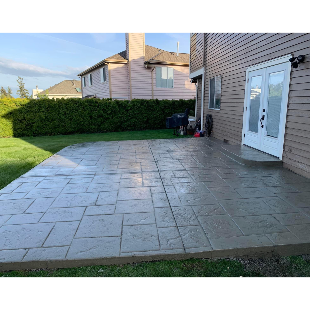 Patio Construction | Concrete Flatwork | Curbing