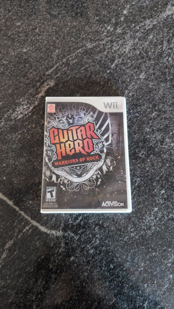 Guitar Hero: Warriors of Rock Wii Disc