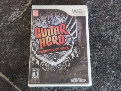 Guitar Hero: Warriors of Rock Wii Disc