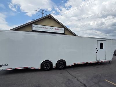 2026 ATC Trailers 8x40 8.5x40 ATC Rom 700G Gooseneck Enclosed Car Hauler Cargo New