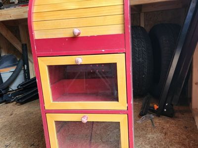 Small antique cabinet