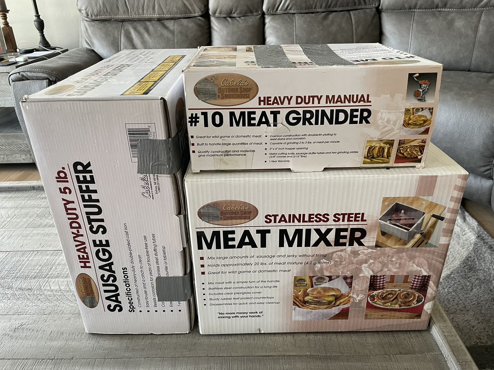 Cabela's Brand Meat Processing Equipment