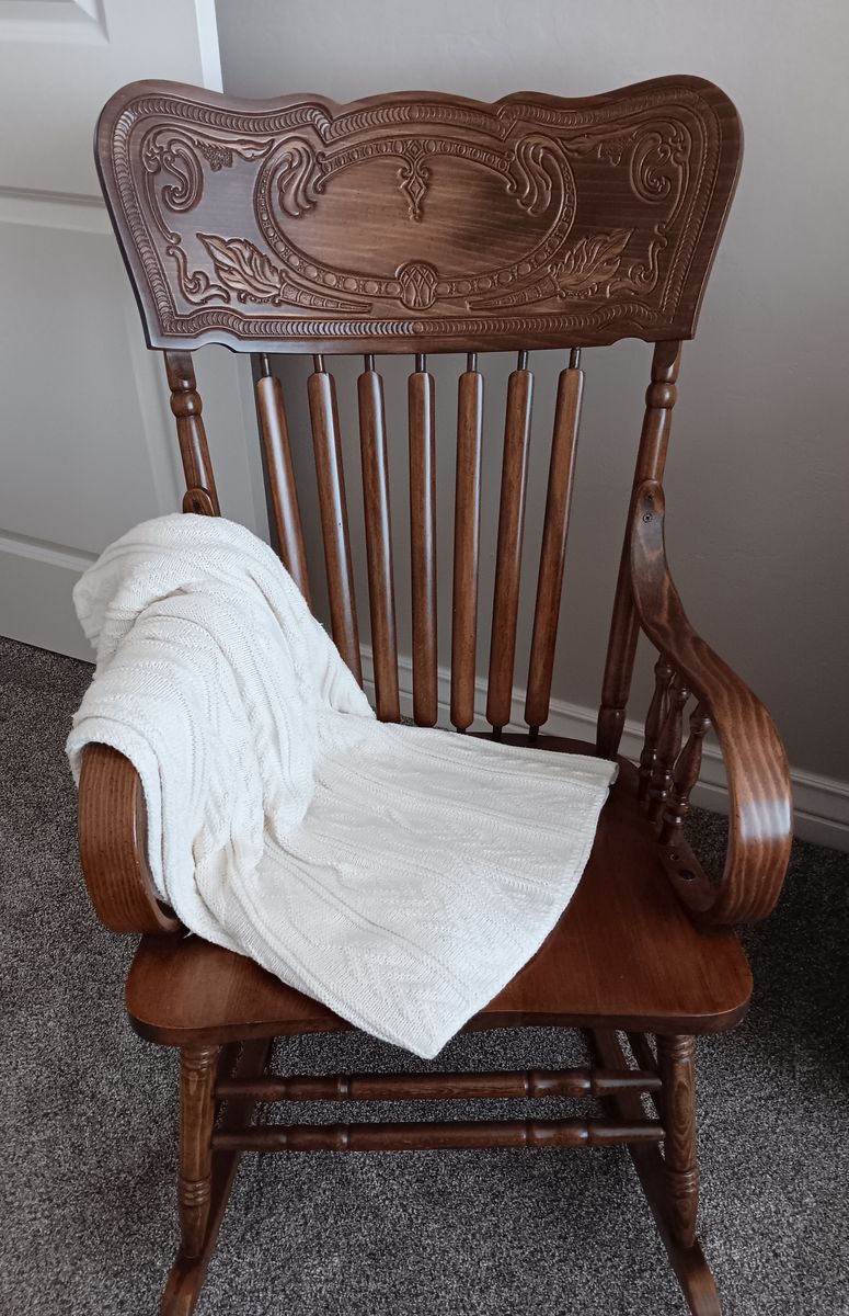 Antique Wood Rocker