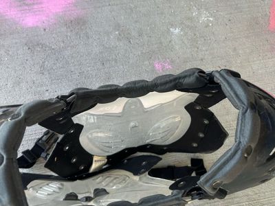 Unbranded Clear Plastic Chest Protector, Padded, Adjustable Straps