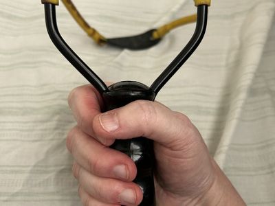 Sling shot and pellets ** please read description