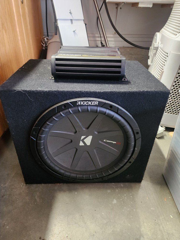 Kicker Amp and Sub combo