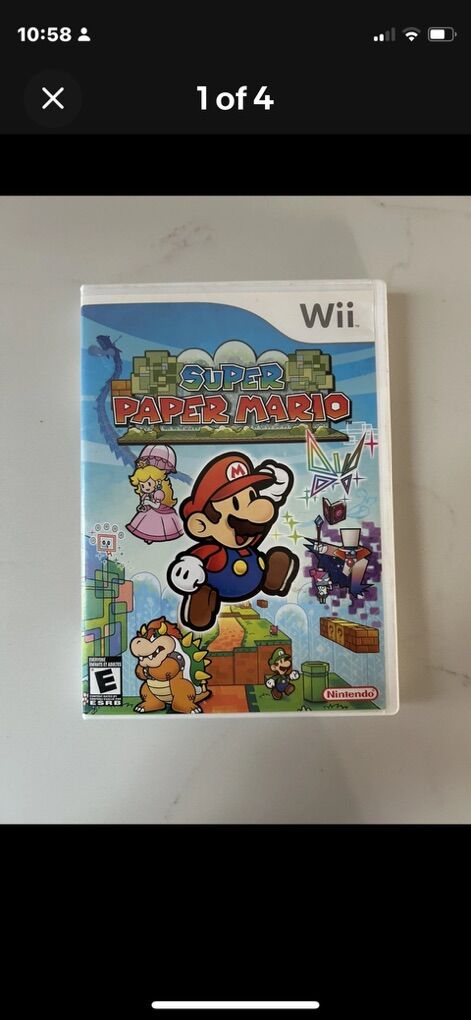 Super Paper Mario - Nintendo Wii -