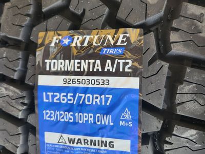 265/70r17 fortune tormenta at2