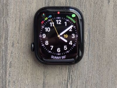 Apple Watch Series 10 46mm GPS Black Aluminum Case with Band and Charger