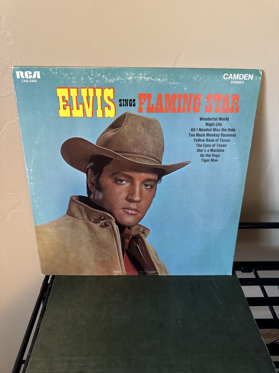 Elvis Sings Flaming Star Vinyl LP Record RCA Camden Stereo CAS-2304