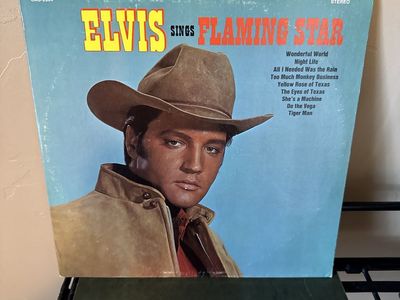 Elvis Sings Flaming Star Vinyl LP Record RCA Camden Stereo CAS-2304