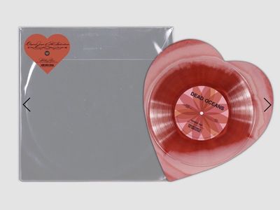 Durand Jones & The Indications-Without You/Everything-Vertigo Vinyl RARE Heart Shaped Pink & Red Smash Vinyl LP