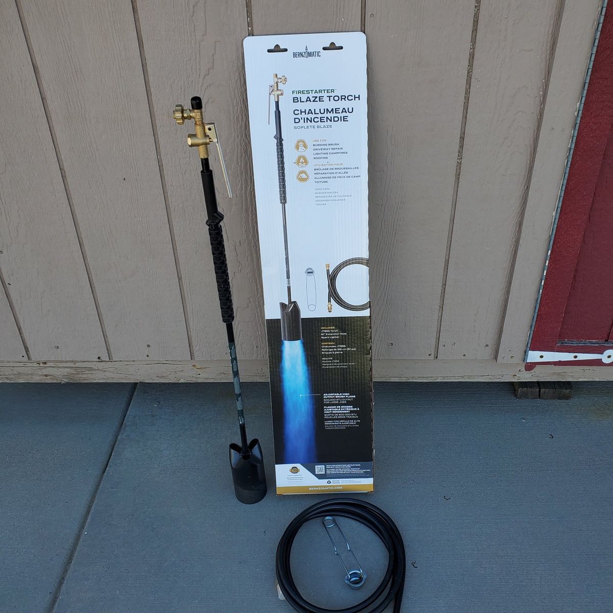 Bernzomatic Firestarter Blaze Torch.