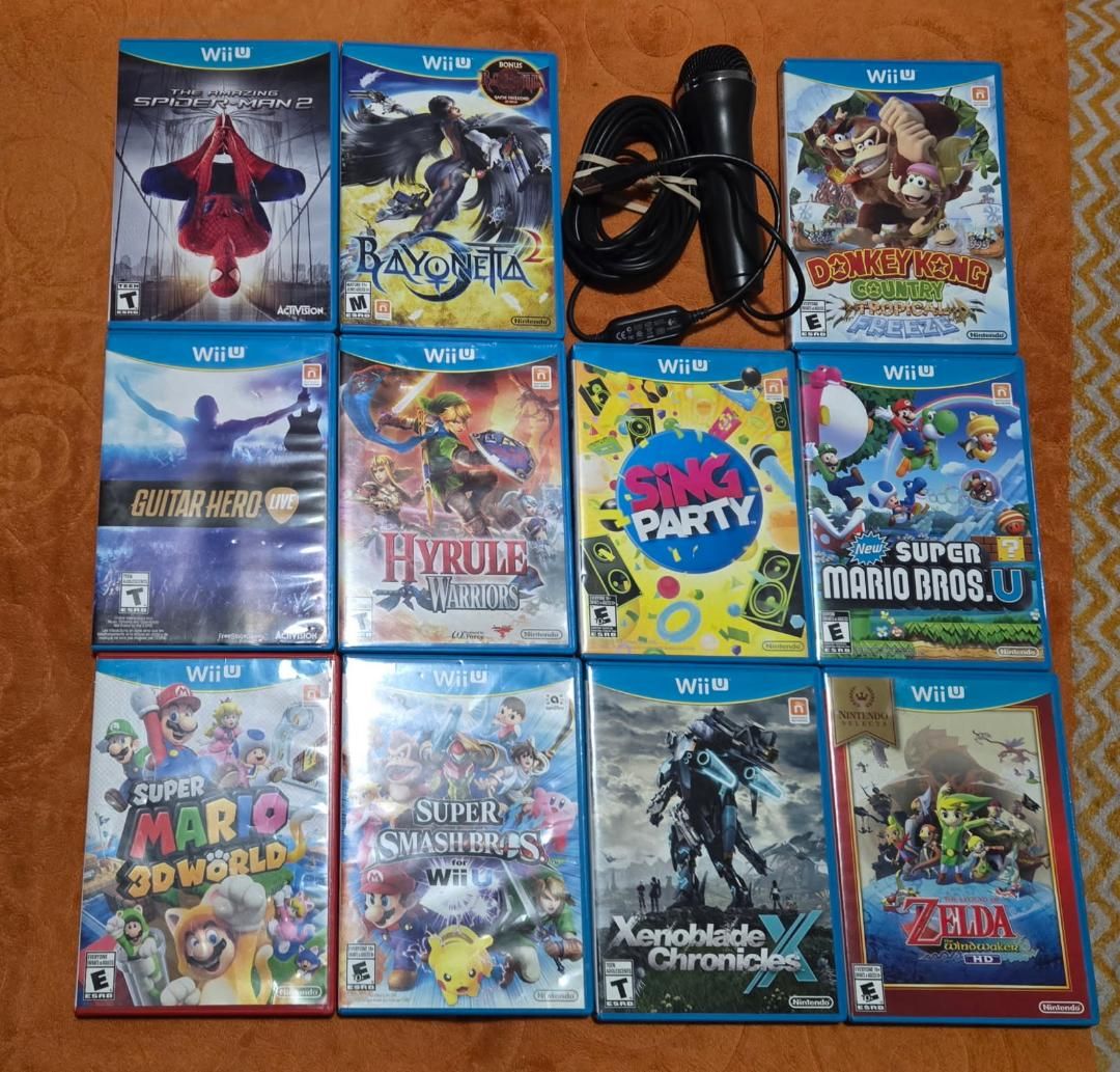 Nintendo Wii game bundle including Zelda Windwaker Hd! Trades considered!