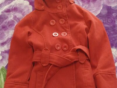 Pink coat size M (5=6)