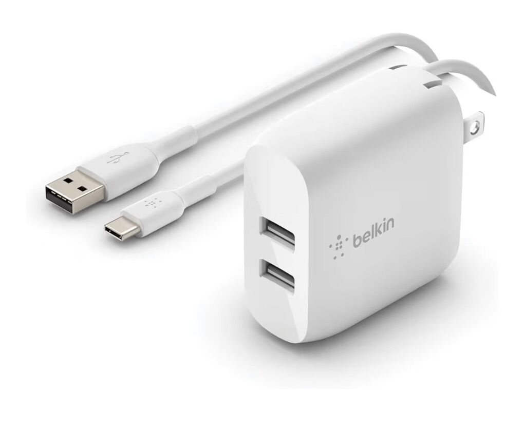 Belkin Usb wall Charger For Iphone, Samsung, Ipads