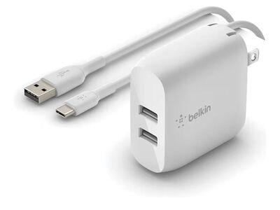 Belkin Usb wall Charger For Iphone, Samsung, Ipads