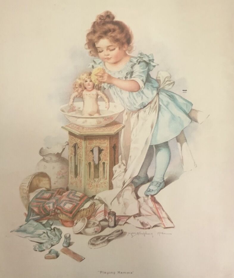 Playing Mamma Metal Wall Sign