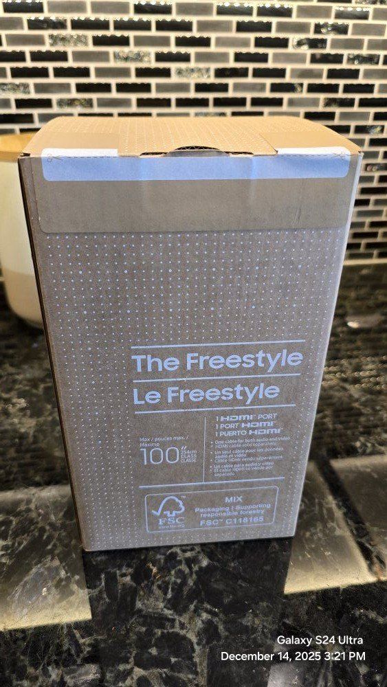 Samsung Freestyle Gen2 Video Projector (Brand New)