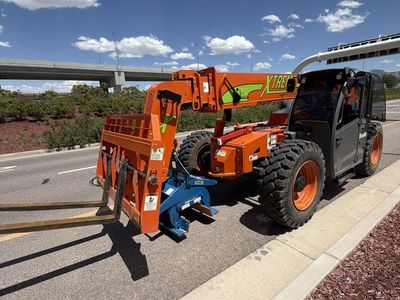 8K Telehandler Fork Lift for Rent - 43 Foot Reach, 8,000 Pound Lifting