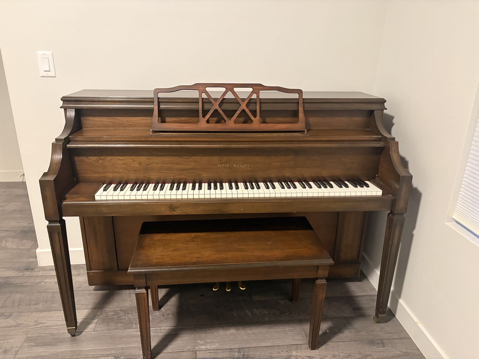 $499 OBO Astin Weight Upright Grand Piano